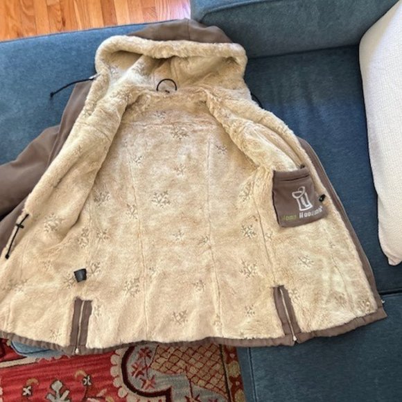 Small Hemp Hoodlamb parka - Picture 2 of 5